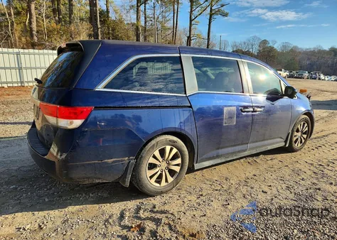 2015 Honda Odyssey Exl z USA, uszkodzony, nr VIN 5FNRL5H69FB059238